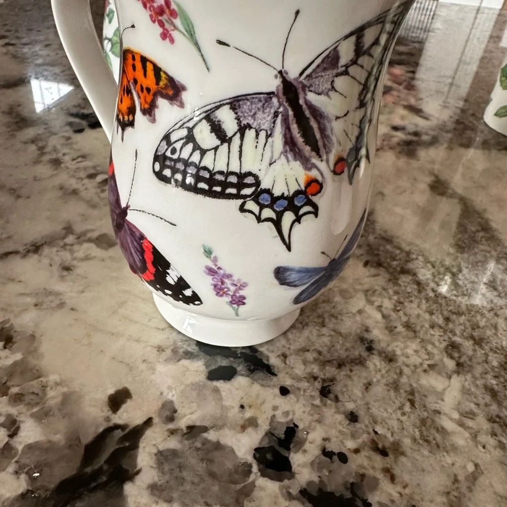 Roy Kirkham Set of Six Bone China Mugs - Picture 7 of 14
